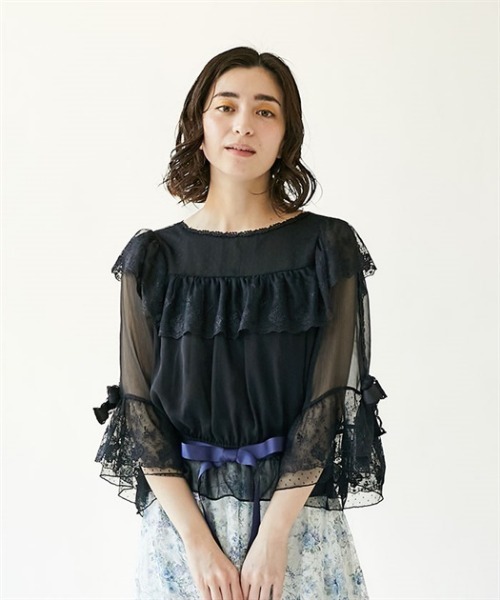 axes femme（アクシーズファム）の「パゴダスリーブ風トップス（T 
