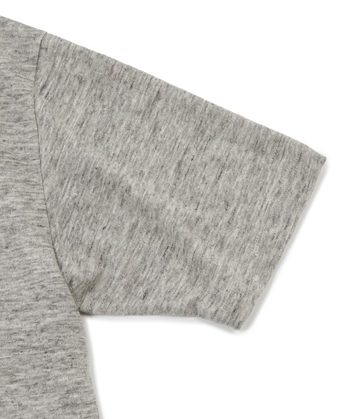 MEN'S BIGI（メンズビギ）の「リバイバルヴィンテージリネンTシャツ（Tシャツ/カットソー・メンズ・グレー/ネイビー/オレンジ・01/02/03）」の14枚目の写真