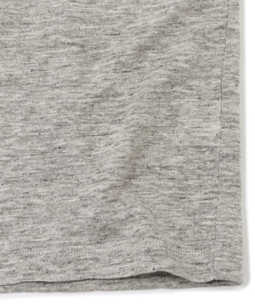 MEN'S BIGI（メンズビギ）の「リバイバルヴィンテージリネンTシャツ（Tシャツ/カットソー・メンズ・グレー/ネイビー/オレンジ・01/02/03）」の15枚目の写真