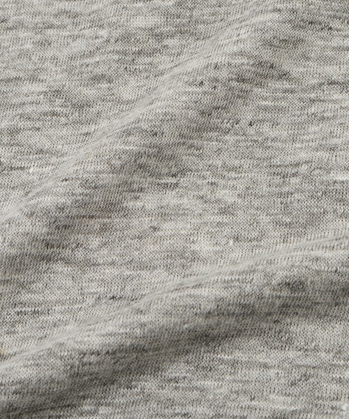 MEN'S BIGI（メンズビギ）の「リバイバルヴィンテージリネンTシャツ（Tシャツ/カットソー・メンズ・グレー/ネイビー/オレンジ・01/02/03）」の16枚目の写真