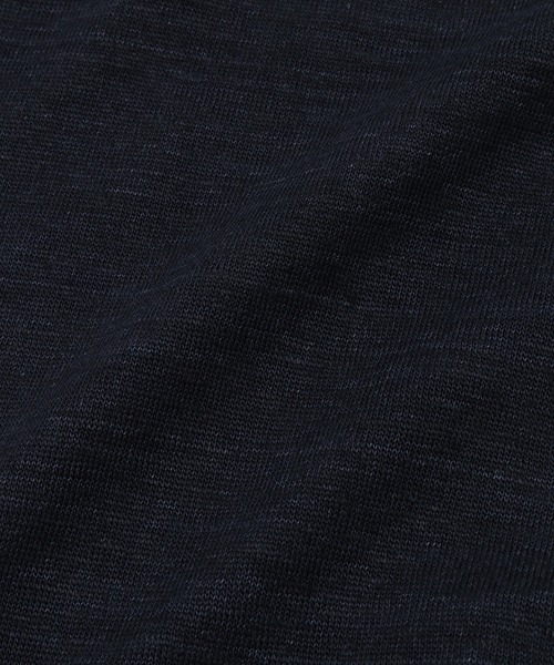 MEN'S BIGI（メンズビギ）の「リバイバルヴィンテージリネンTシャツ（Tシャツ/カットソー・メンズ・グレー/ネイビー/オレンジ・01/02/03）」の21枚目の写真