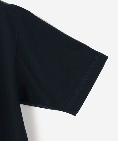 GYMPHLEX（ジムフレックス）の「Gymphlex |  ロゴ刺繍 半袖ビッグTシャツ MEN（Tシャツ/カットソー・メンズ・ネイビー/ロイヤルブルー/チャコール/オフホワイト/イエロー/グリーン・L/M）」の15枚目の写真