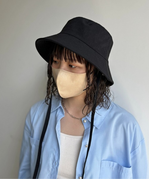CPCM(シーピーシーエム)の「2WAYリボン付きバケハ(ハット・レディース・アイボリー/ブラック・FREE)」の11枚目の写真