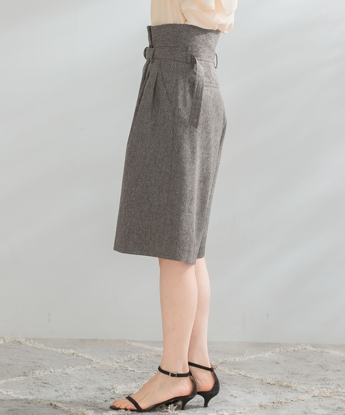 URBAN RESEARCH ROSSO WOMEN(アーバンリサーチ ロッソ)の「ミドルラップハーフパンツ(その他パンツ・レディース・ホワイト系その他/ブラウン/アイボリー・36/38)」の11枚目の写真