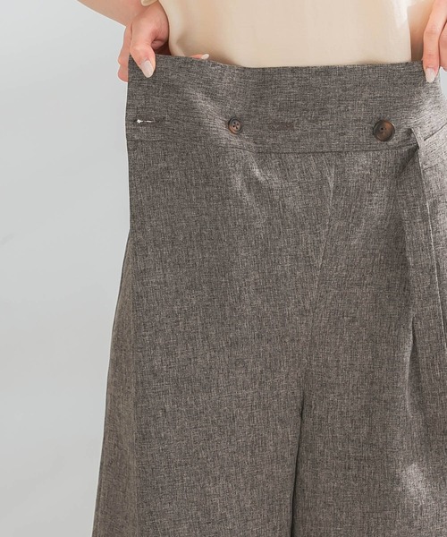 URBAN RESEARCH ROSSO WOMEN(アーバンリサーチ ロッソ)の「ミドルラップハーフパンツ(その他パンツ・レディース・ホワイト系その他/ブラウン/アイボリー・36/38)」の17枚目の写真