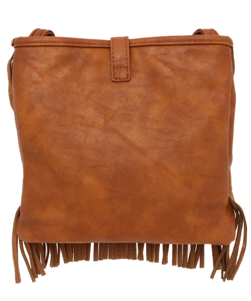 mystic（ミスティック）の「フリンジポシェット（ショルダーバッグ・レディース・キャメル/ベージュ/ピンク・ﾌﾘ-）」の12枚目の写真