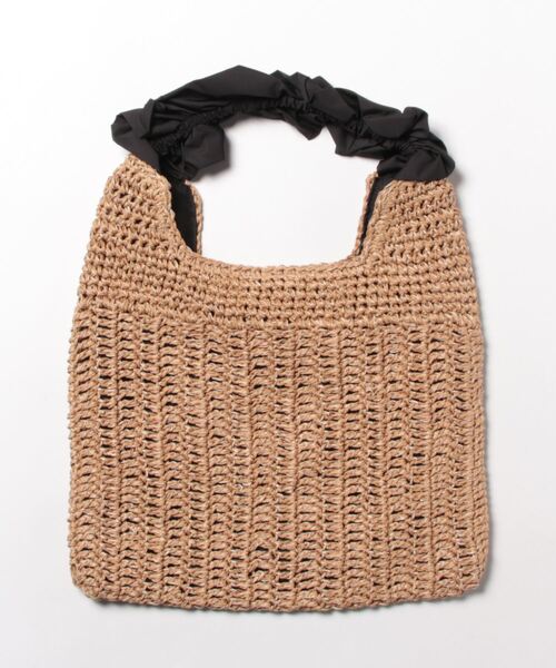 cache cache（カシュ カシュ）の「フリルワンハンドルトート（トートバッグ・レディース・ベージュ/ラベンダー/グリーン/ブラック・フリー）」の15枚目の写真