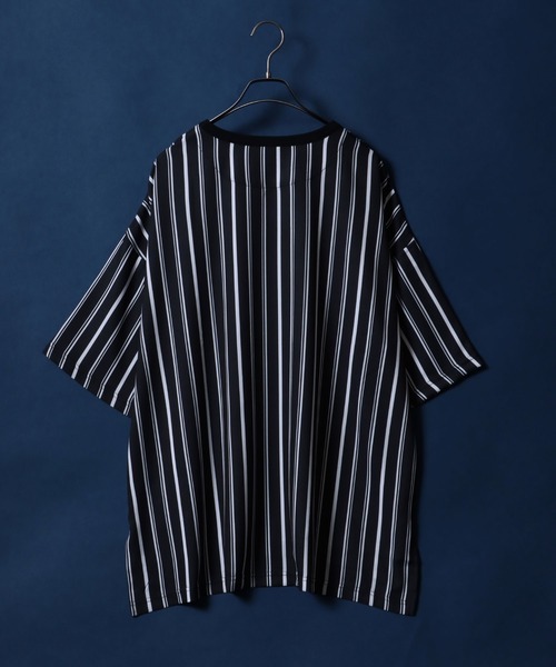 ANPAS（アンパス）の「Total Pattern Print Big Silhouette Thickness Oversized T-shirt/総柄プリント ビッグシルエット とろみTシャツ セットアップ対応（Tシャツ/カットソー・メンズ・グレー系その他/ブラック系その他3/ブラウン系その他2/ブラック系その他2/ブラウン系その他/ブラック系その他・L/M）」の15枚目の写真
