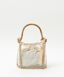 JAMIRAY | ●JAMIRAY コードパッチ クリアハンドバッグ(ハンドバッグ)