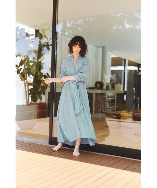 SNIDEL HOME（スナイデルホーム）の「【Airy Sucker】ロングワンピース