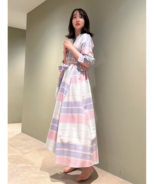 SNIDEL HOME（スナイデルホーム）の「【Airy Sucker】ロングワンピース