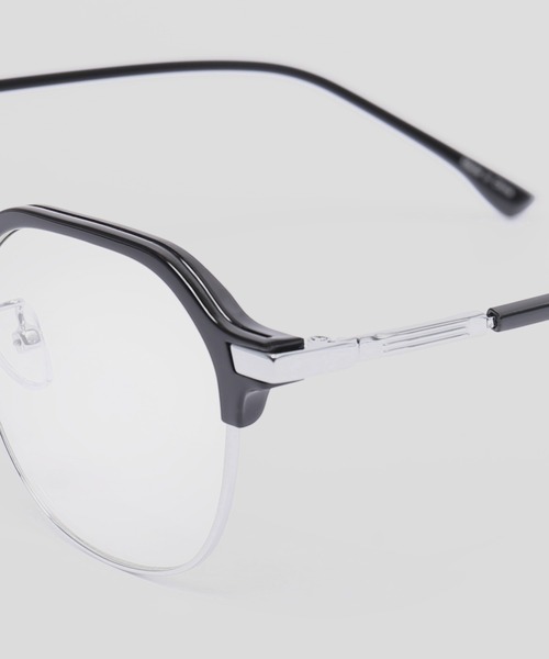 improves（インプローブス）の「クラウンパントブロー 伊達メガネ（サングラス・メンズ・ブラック×ゴールド/ブラック×シルバー・FREE）」の6枚目の写真