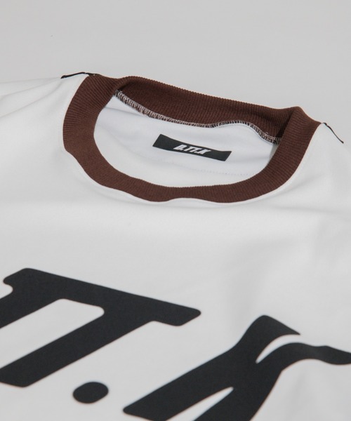 D.TT.K（ディティーティーケー）の「【ユニセックスアイテム】 RIB DETAIL GAME SHIRTS  オーバーサイズ アンフィニッシュド リブ ゲームシャツ（Tシャツ/カットソー・メンズ・ホワイト/ブラック・MEDIUM/LARGE）」の20枚目の写真