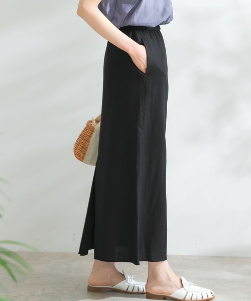 URBAN RESEARCH ROSSO WOMEN（アーバンリサーチ　ロッソ）の「デザインスリットイージータイトスカート（スカート・レディース・ベージュ/ブラック/レッド・FREE）」の12枚目の写真