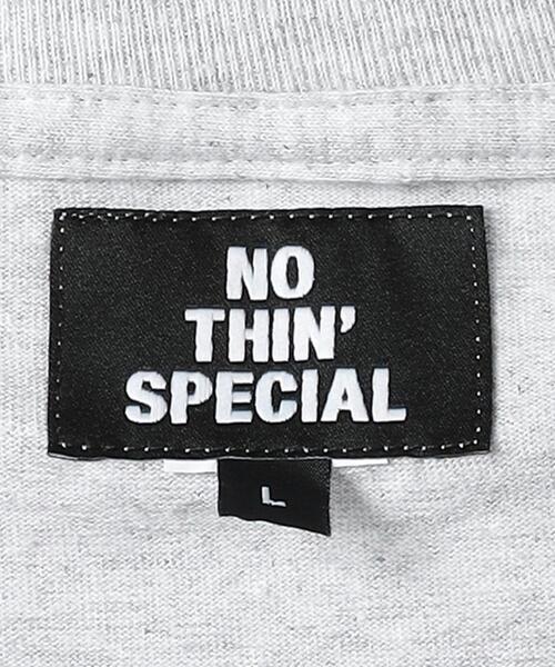 NOTHIN SPECIAL(ナッシンスペシャル)の「<NOTHIN SPECIAL> TODAYS T/Tシャツ(Tシャツ/カットソー・メンズ・ライトグレー・M/L)」の7枚目の写真
