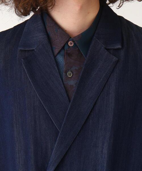 tk.TAKEO KIKUCHI(ティーケータケオキクチ)の「◆ブライトデニムベスト(ベスト・メンズ・ブルー系3/ブラック系3/ネイビー系3・88)」の8枚目の写真