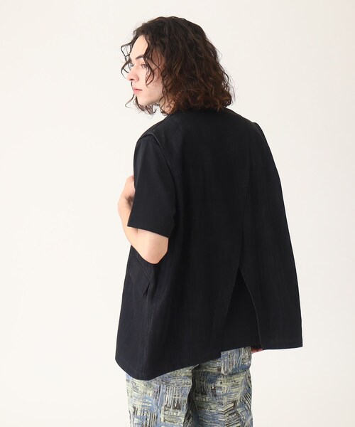 tk.TAKEO KIKUCHI(ティーケータケオキクチ)の「◆ブライトデニムベスト(ベスト・メンズ・ブルー系3/ブラック系3/ネイビー系3・88)」の15枚目の写真