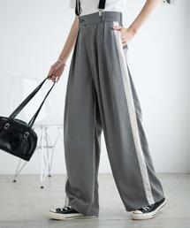 WEGO | WEGO/サスペンダー付タックスラックス(スラックス)