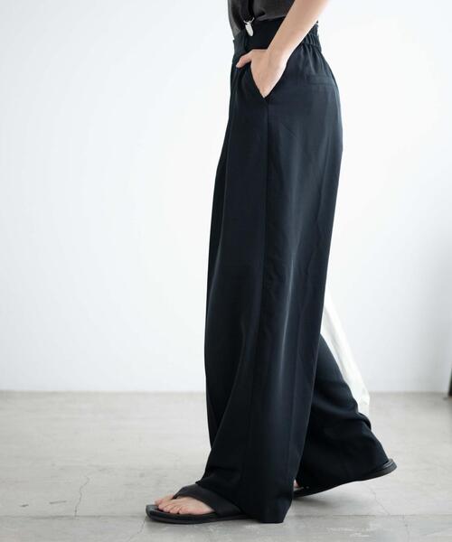 WEGO（ウィゴー）の「WEGO/サスペンダー付タックスラックス（スラックス・レディース・アイボリー/ライトグレー/ブラック・FREE）」の7枚目の写真