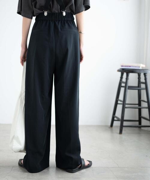 WEGO（ウィゴー）の「WEGO/サスペンダー付タックスラックス（スラックス・レディース・アイボリー/ライトグレー/ブラック・FREE）」の13枚目の写真