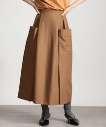 VERMEIL par iena | N/Cクロスコクーンスカート(スカート)