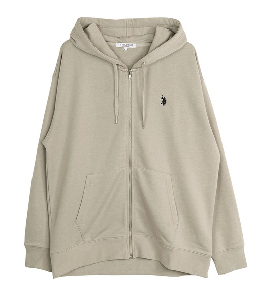 U.S. POLO ASSN. / ユーエスポロアッスン 別注 コラボ 裏毛 ジップ