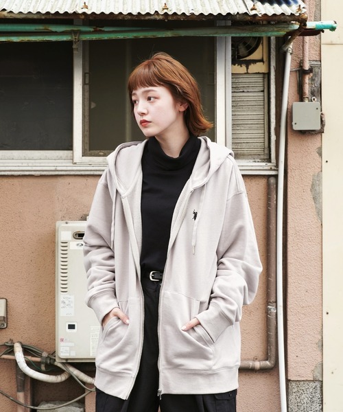 【US規格】希少 POLO 胸ロゴ刺繍 ジップパーカー ブルゾン ベージュ L US規格】希少 POLO 胸ロゴ刺繍 ジップパーカー ブルゾン ベージュ L