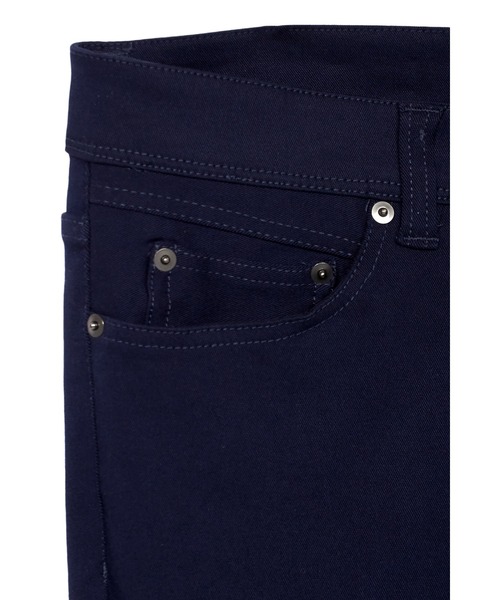 HIGH STREET(ハイストリート)の「HIGH STREET∴ハイパーストレッチトリコチンスリム5ポケットパンツ(スラックス・メンズ・ネイビー/ブラック・M/LL/S/L)」の8枚目の写真