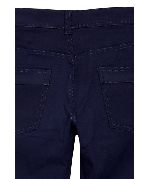 HIGH STREET(ハイストリート)の「HIGH STREET∴ハイパーストレッチトリコチンスリム5ポケットパンツ(スラックス・メンズ・ネイビー/ブラック・M/LL/S/L)」の10枚目の写真