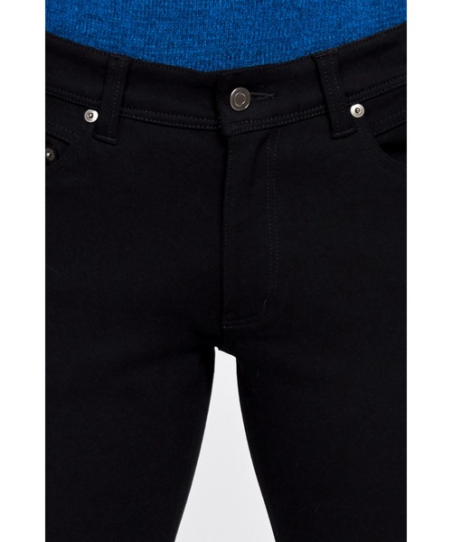 HIGH STREET(ハイストリート)の「HIGH STREET∴ハイパーストレッチトリコチンスリム5ポケットパンツ(スラックス・メンズ・ネイビー/ブラック・M/LL/S/L)」の15枚目の写真