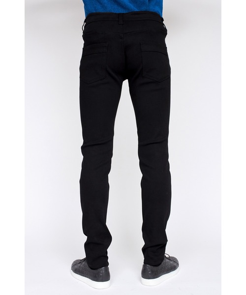 HIGH STREET(ハイストリート)の「HIGH STREET∴ハイパーストレッチトリコチンスリム5ポケットパンツ(スラックス・メンズ・ネイビー/ブラック・M/LL/S/L)」の18枚目の写真