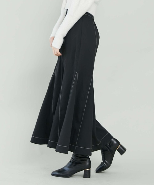 archives(アルシーヴ)の「ストレッチブーツ(ブーツ・レディース・アイボリー/ブラック・MEDIUM/LARGE)」の13枚目の写真