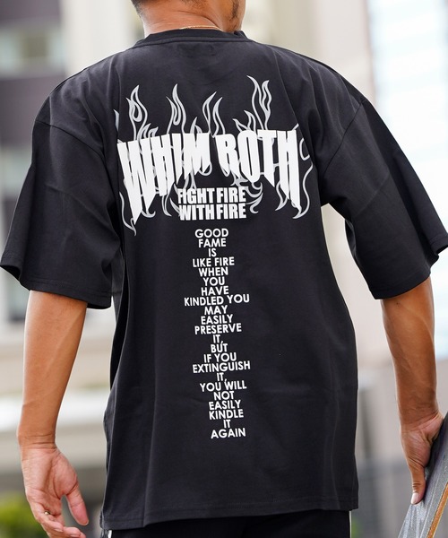 W/Rバックファイヤーティー（Tシャツ/カットソー