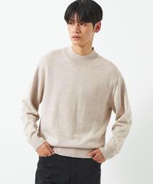 green label relaxing | シルクミックス テンジク モックネック ニット(ニット/セーター)