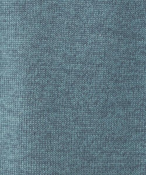 green label relaxing(グリーンレーベルリラクシング)の「シルクミックス テンジク モックネック ニット(ニット/セーター・メンズ・ライトブルー/ベージュ/ダークブラウン・L/XL/M/S)」の18枚目の写真
