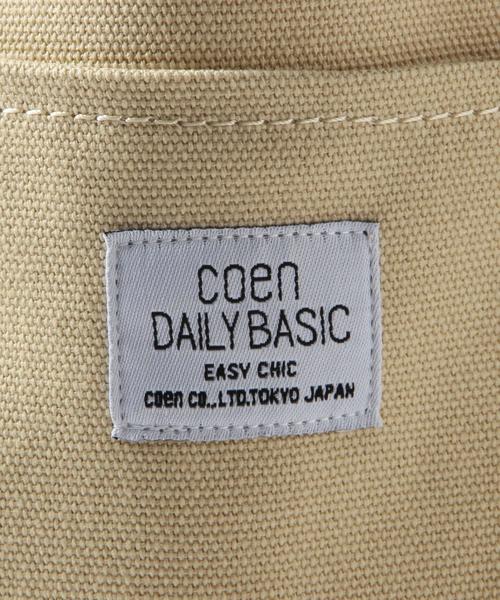 coen（コーエン）の「デイリーキャンバストートバッグ（トートバッグ・レディース・ネイビー/カモフラージュ・FREE）」の6枚目の写真