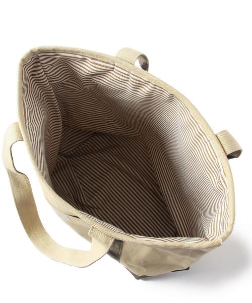 coen（コーエン）の「デイリーキャンバストートバッグ（トートバッグ・レディース・ネイビー/カモフラージュ・FREE）」の8枚目の写真