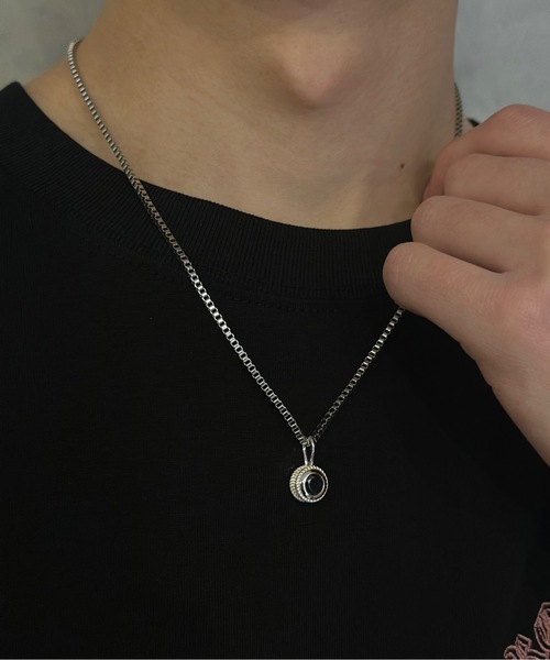セール】【blatto 925silver】925シルバートップ デザインネックレス