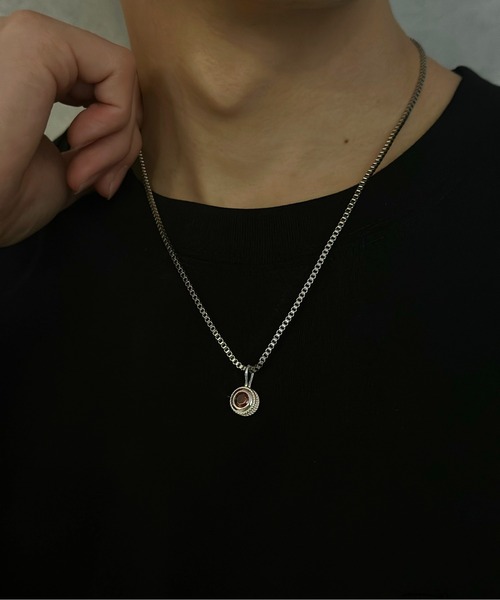 blatto(ブラット)の「【blatto 925silver】925シルバートップ デザインネックレス blat-ne-5 Y(ネックレス・メンズ・レッド/ライトブルー/レッド系その他/ライトグリーン/ブラック/シルバー系その他/イエロー・FREE)」の15枚目の写真