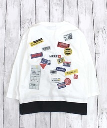 ZI-ON | USコットンフェイクレイヤードBIGロンT(Tシャツ/カットソー)