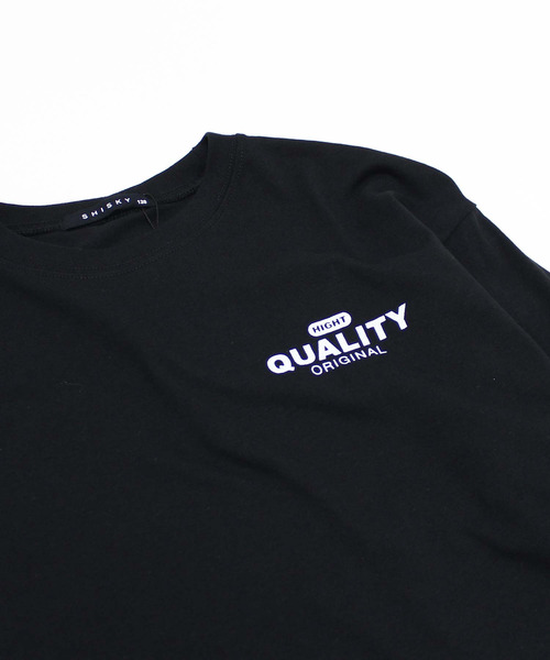 ZI-ON（ジーオン）の「USコットンフェイクレイヤードBIGロンT（Tシャツ/カットソー・キッズ・ダークグリーン/ベージュ/ホワイト系その他/オフホワイト/パープル/杢グレー/ブラック系その他/ブラック・130cm/140cm/150cm/160cm/120cm/110cm）」の10枚目の写真