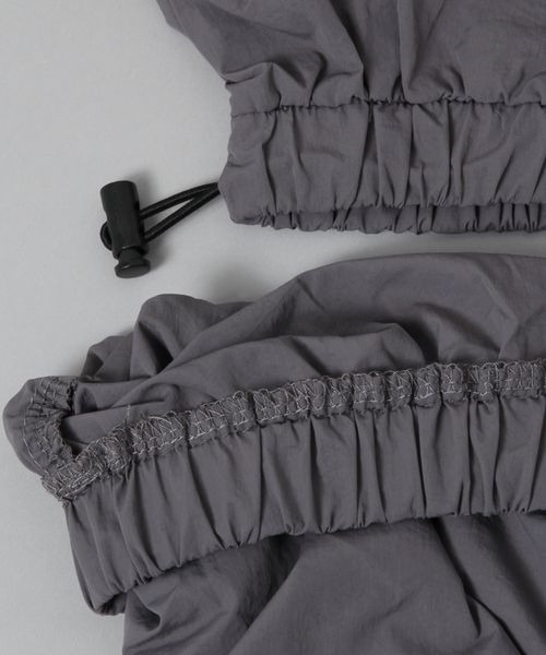 JEANASIS（ジーナシス）の「ナイロンレッグカバー/974167（レッグウォーマー・レディース・グレー/ブラック・FREE）」の11枚目の写真