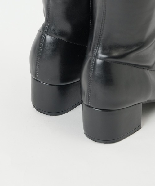 WEGO（ウィゴー）の「WEGO/ストレッチロングブーツ（ブーツ・レディース・ブラック/オフホワイト/ブラウン・LARGE/MEDIUM）」の18枚目の写真