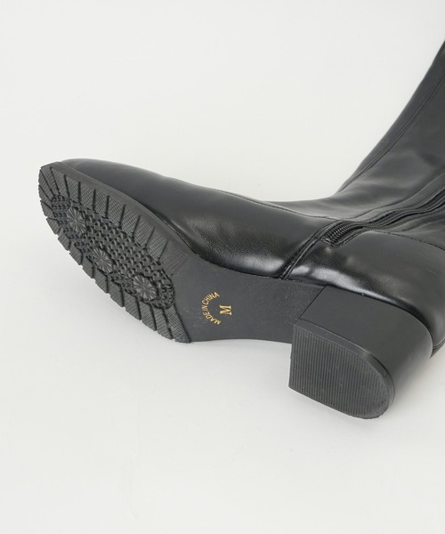 WEGO（ウィゴー）の「WEGO/ストレッチロングブーツ（ブーツ・レディース・ブラック/オフホワイト/ブラウン・LARGE/MEDIUM）」の19枚目の写真