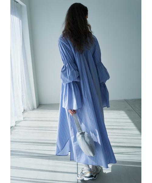 emmi（エミ）の「【emmi atelier】チュールカバートートバッグ（ショルダーバッグ・レディース・ライトグレー/ブラック・FREE）」の16枚目の写真