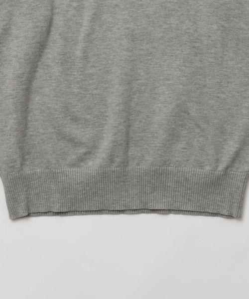 NAVY(ネイビー)の「NAVY ウール混 素肌ニット クルーネック(ニット/セーター・メンズ・グレー/ネイビー/ワイン/ブラウン系/ベージュ/ブラック・XL/L/M/S)」の10枚目の写真