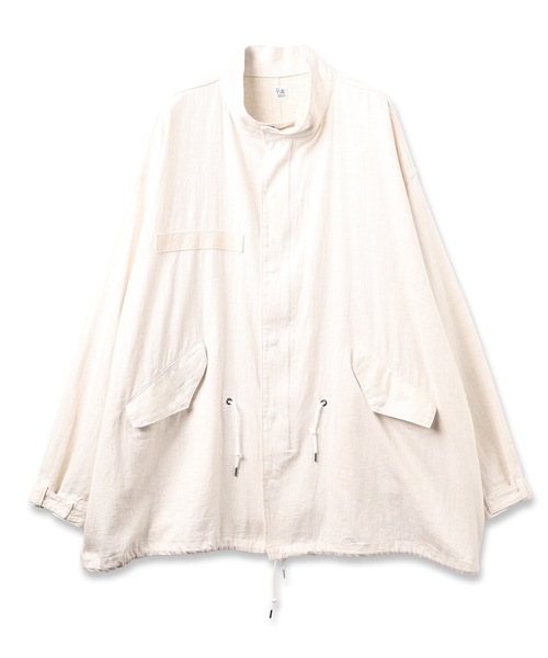 RYU(リュー)の「cotton linen M-65(シャツ/ブラウス・メンズ・ナチュラル・4)」の3枚目の写真