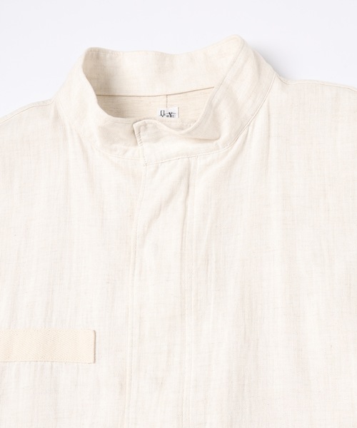 RYU(リュー)の「cotton linen M-65(シャツ/ブラウス・メンズ・ナチュラル・4)」の5枚目の写真
