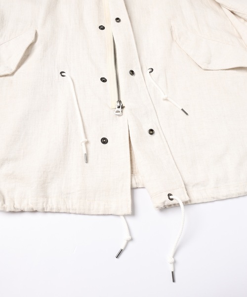 RYU(リュー)の「cotton linen M-65(シャツ/ブラウス・メンズ・ナチュラル・4)」の7枚目の写真