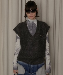 PRANK PROJECT | 【23WINTER PRE ORDER】アルパカシャギーニットベスト / Alpaca Shaggy Knit Vest(ベスト)